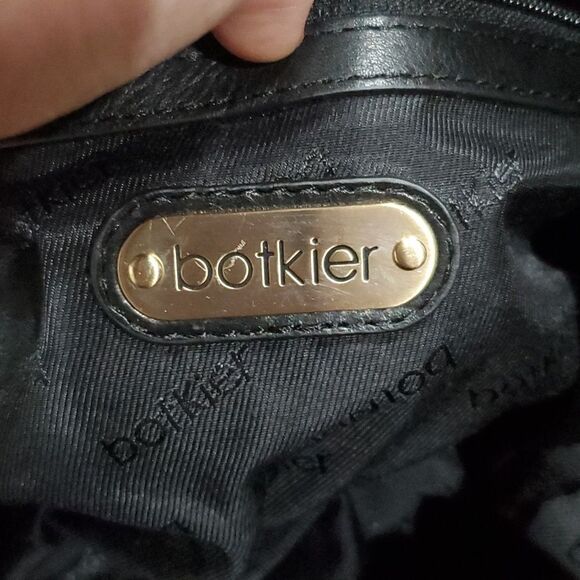 Botkier Sasha Large Leather Satchel Hobo Bag in Black - Picture 16 of 16